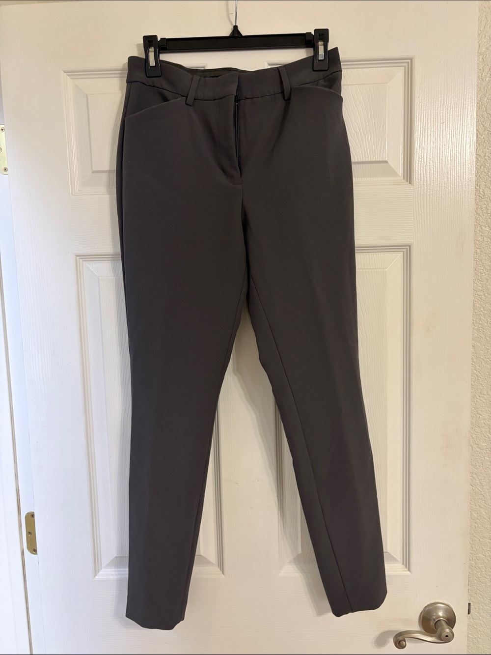 Express Editor High Rise Skinny Dress Pants Gray Women’s size 8R